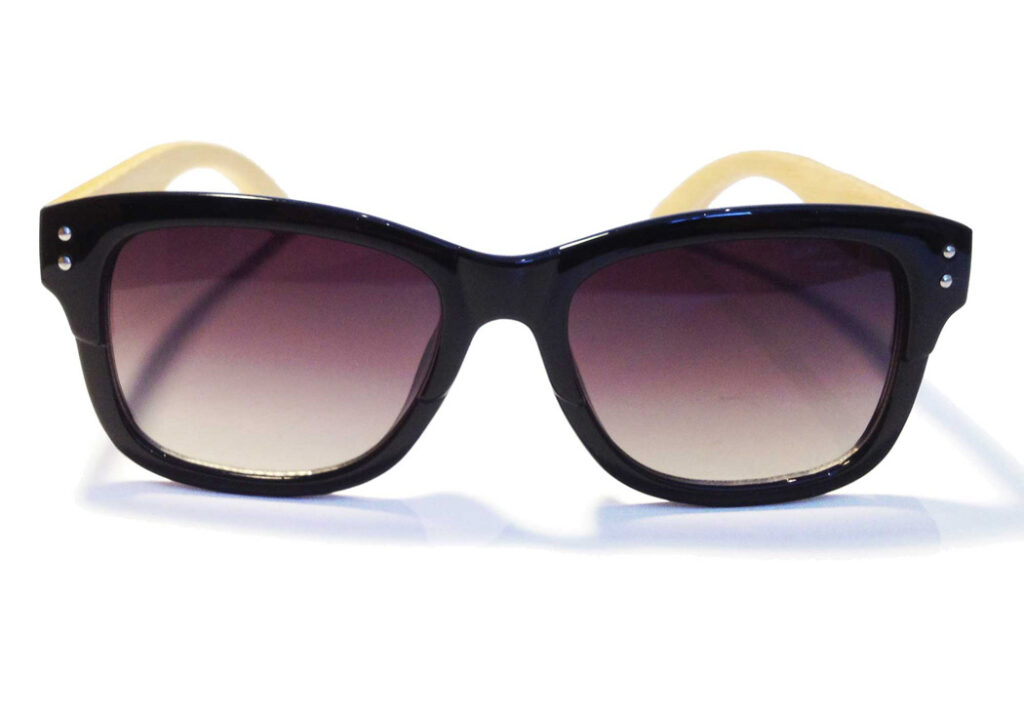 Bamboo Wayfarer Sunglasses