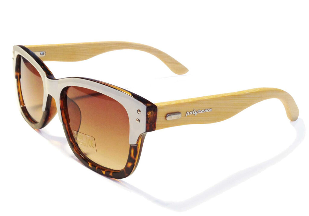 Bamboo Wayfarer Sunglasses