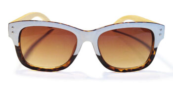 Bamboo Wayfarer Sunglasses by Polyrama