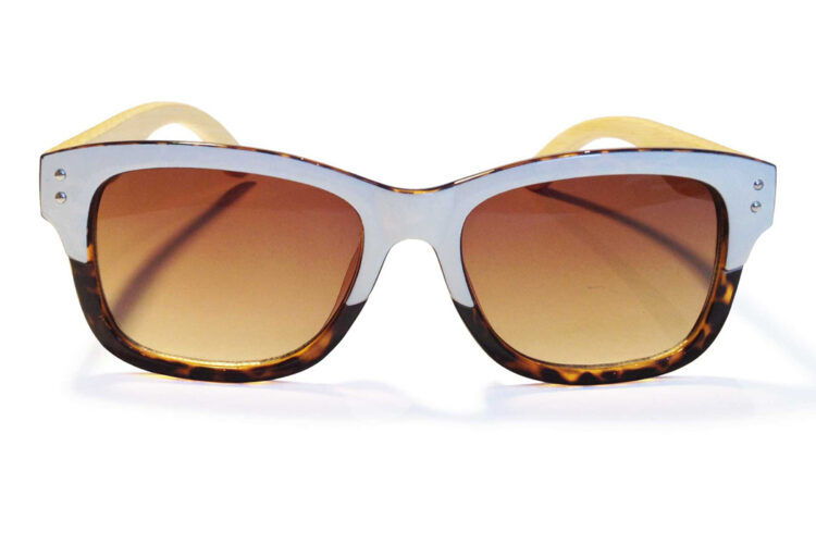 Bamboo Wayfarer Sunglasses