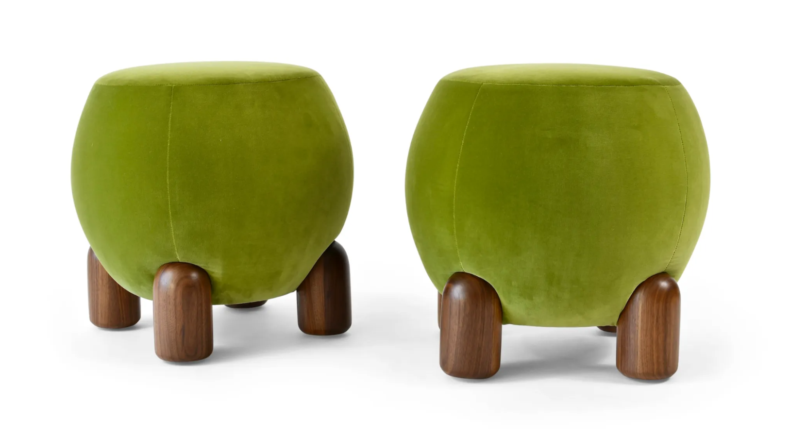 Green with Envy: Bebop Pouf by Last Ditch Design