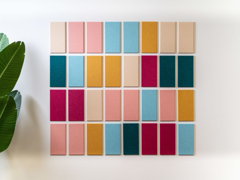 Colorful Grid: Mosaic by Felt Right