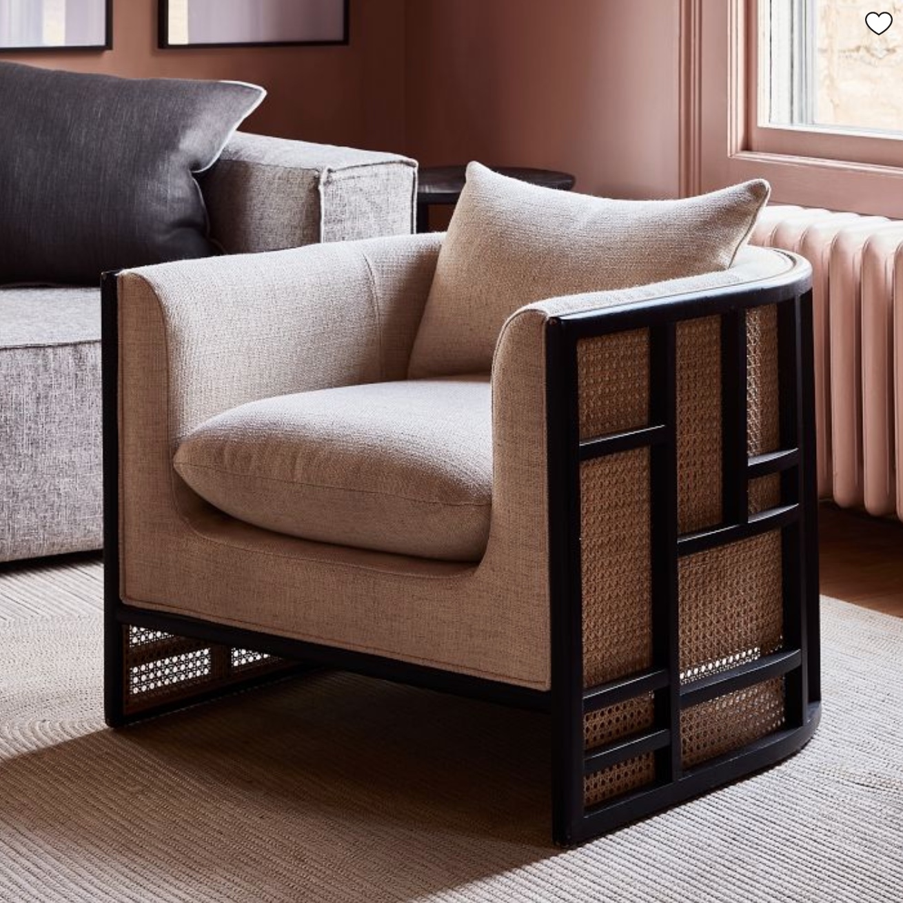 Grid Back Chair by West Elm