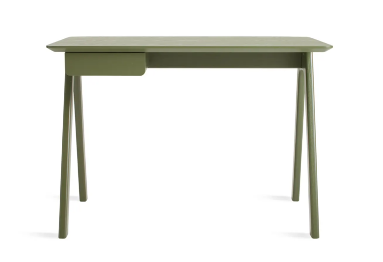 Stash Desk in Olive
