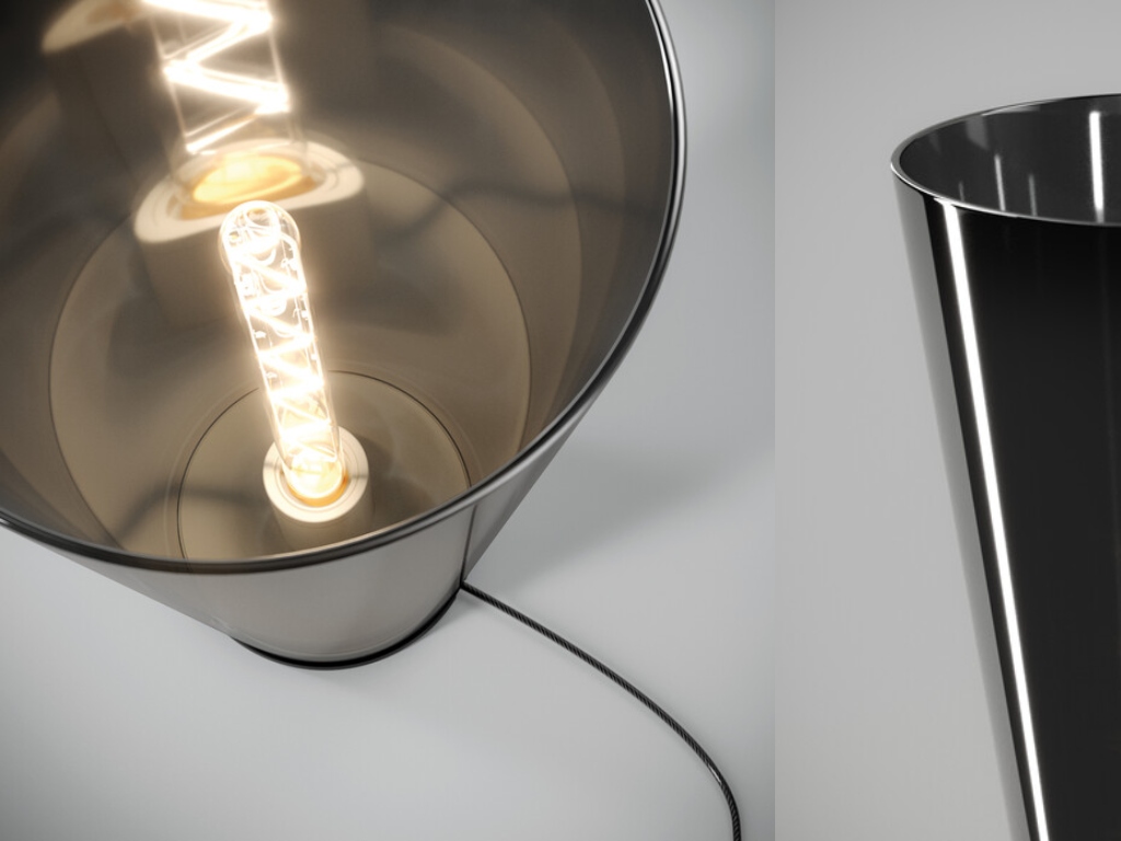 Megaphone table lamp