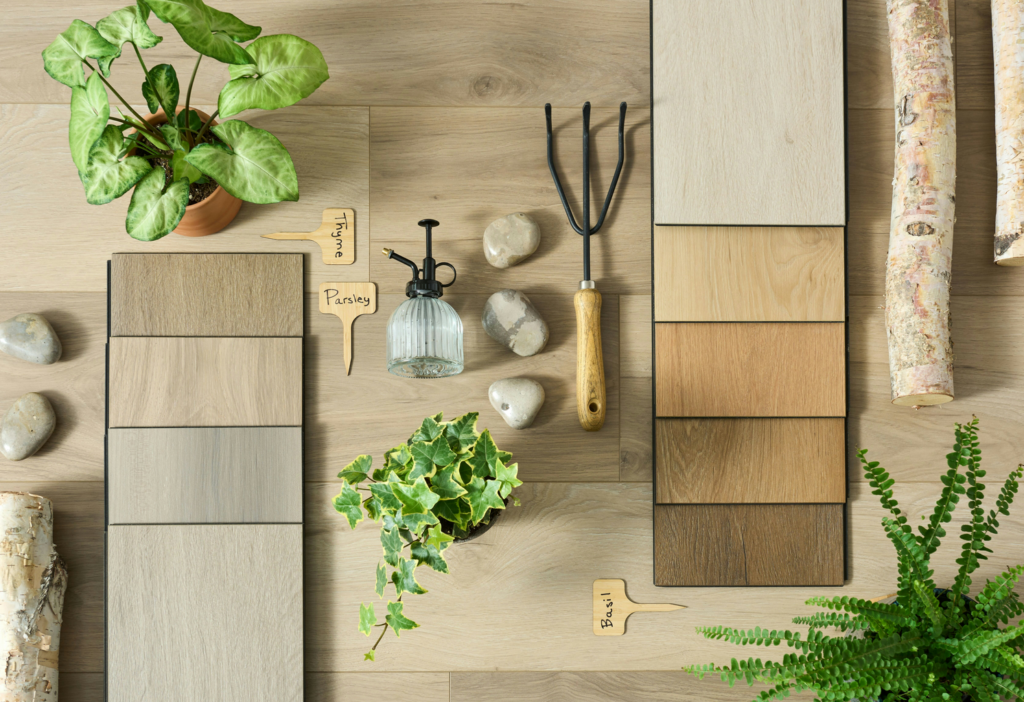 AHF Ingenious Plank mood board/palette