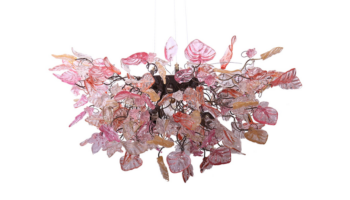 Yehuda Ozan Leaf and Flower Chandelier