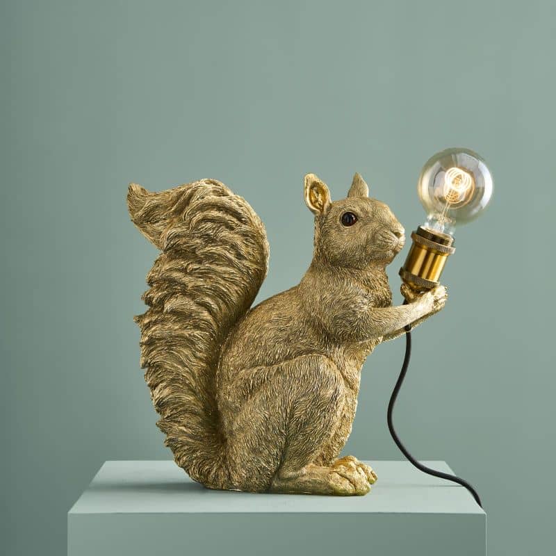 squirrel lamp