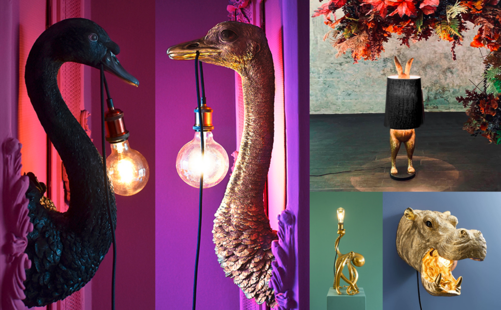 animal lamp collection by Werns