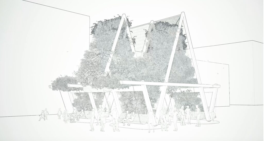 Urban cooling project drawing