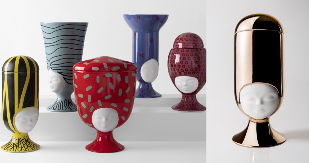 Sisters Collection and Clara Vase by Pepa Reverter for Bosa