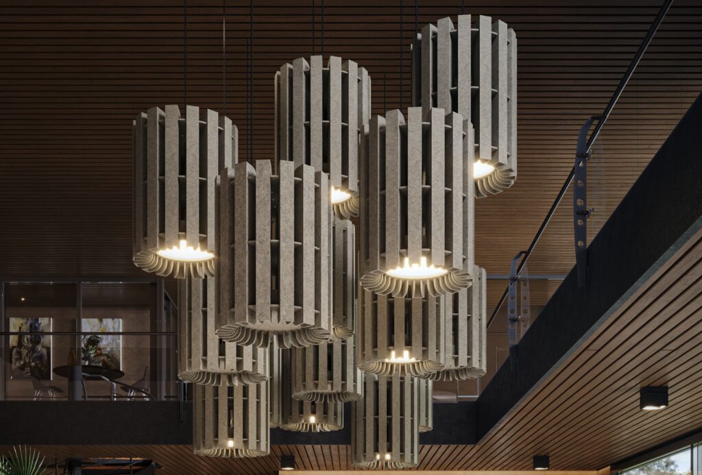 Bloom Acoustical Lighting