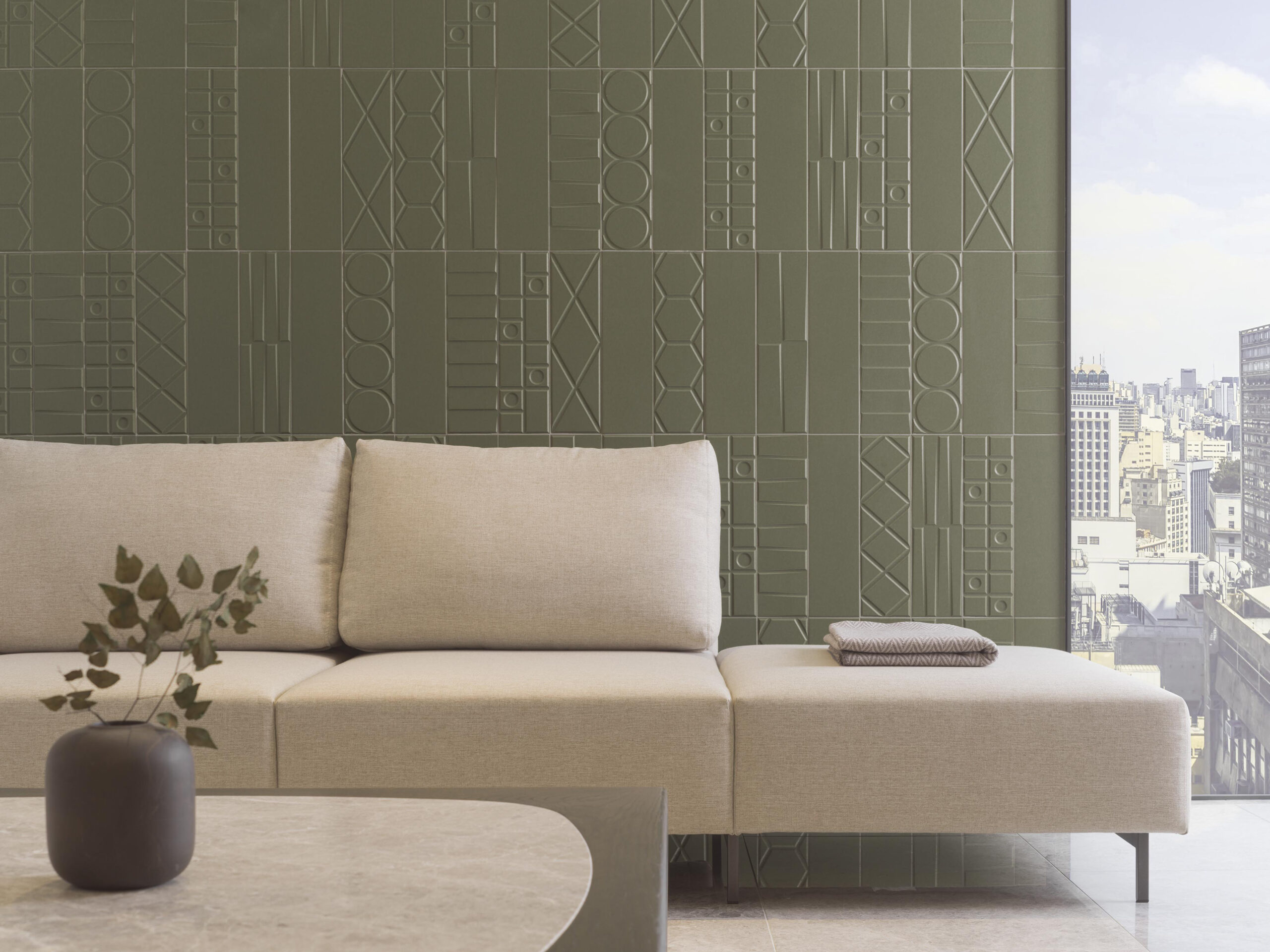 Beguiling Geo Tile by L’Antic Colonial