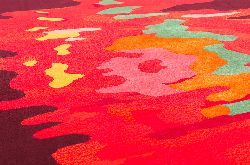 Close up image of Sunset by Carpet Edition