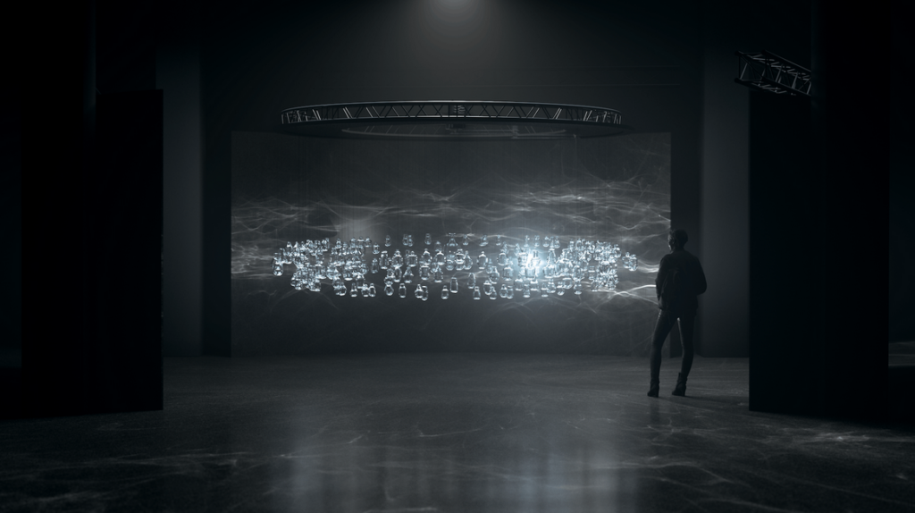 Rendering of Liquid Light at London Design Festival