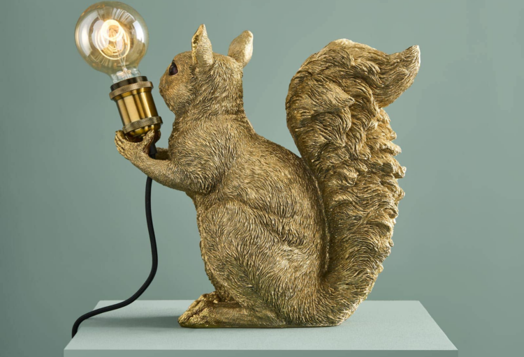 squirrel lamp