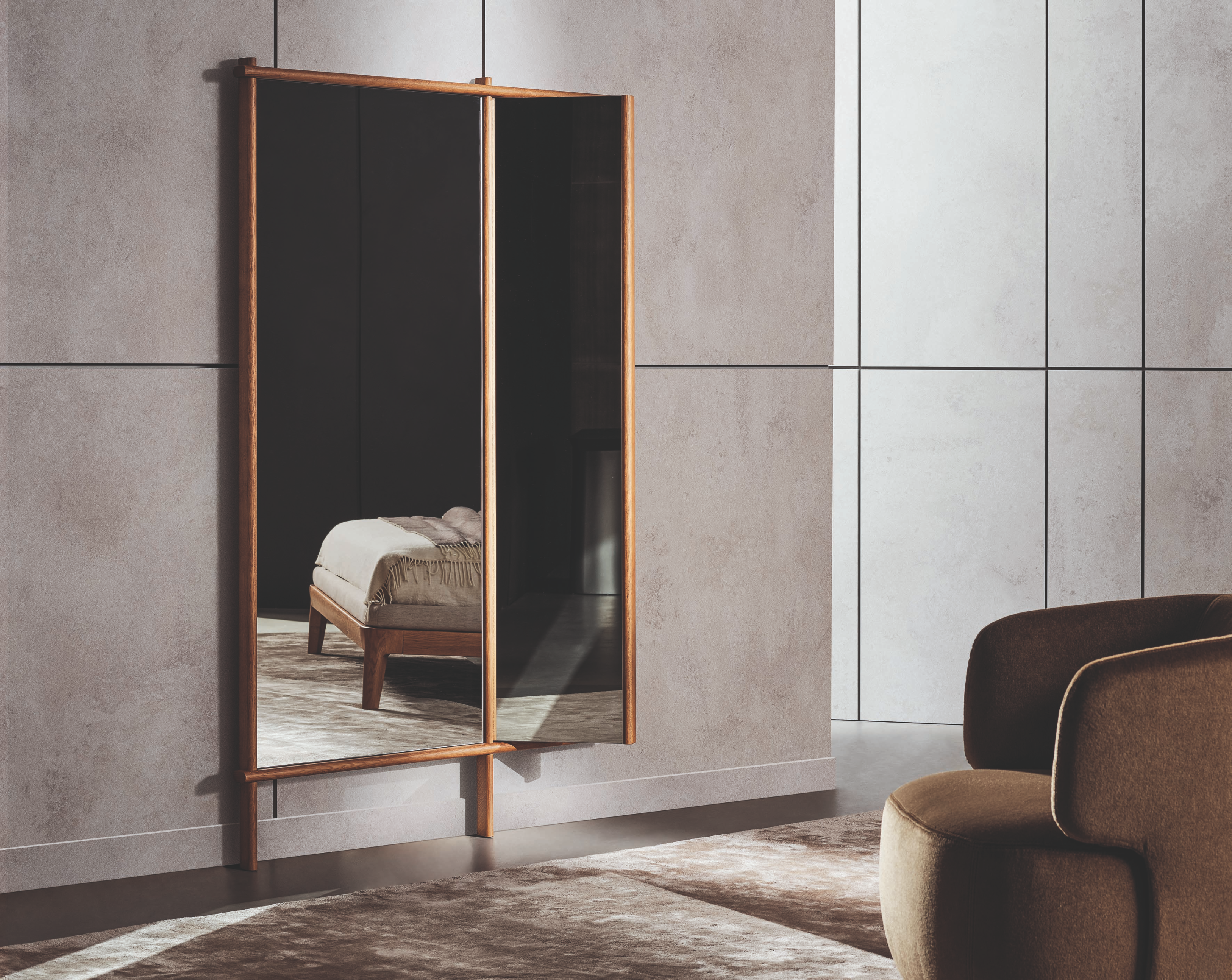 Isola and Isola Mirror by Bonaldo