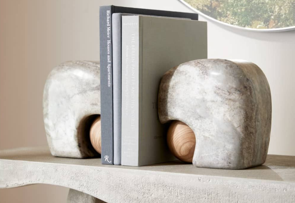 The Flintstones Book Club: Melt Bookends by Arteriors x Workshop/APD