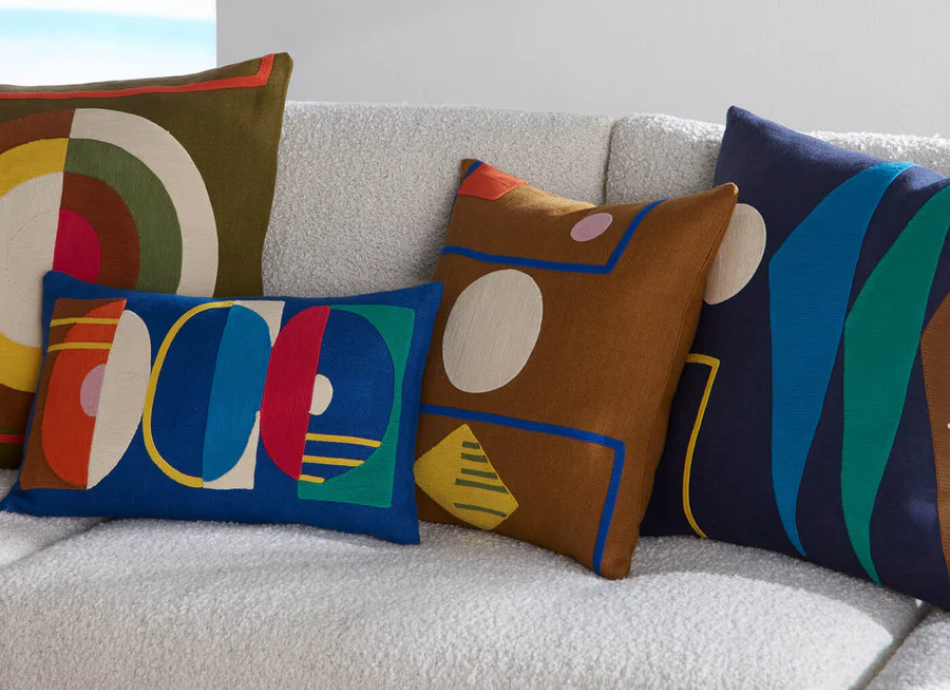 Monterey Pillows by Jonathan Adler