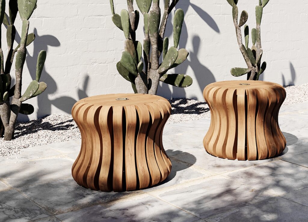 M2 Pop pair of stools