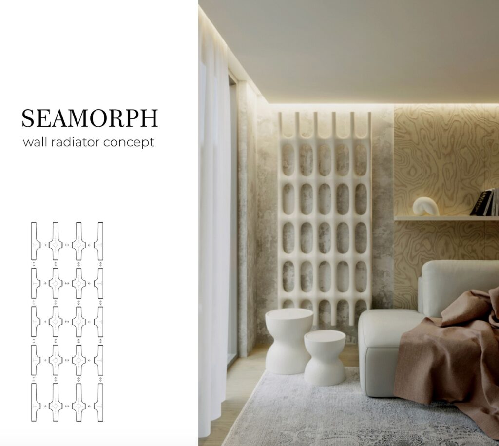 Seamorph radiator