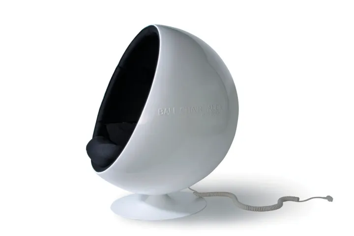 Ball Chair by Eero Aarnio with telephone