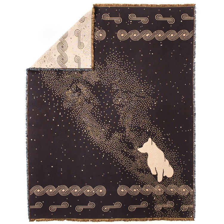 White Dog's Path Blanket