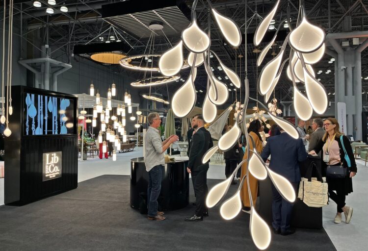 Volare Chandelier at BDNY 2024