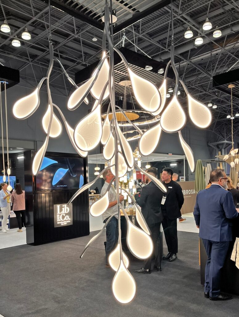 Volare Chandelier at BDNY 2024