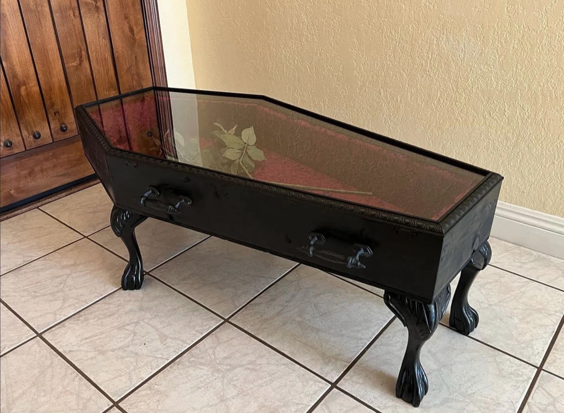 Coffin Table for Coffee and Other Dark Desires