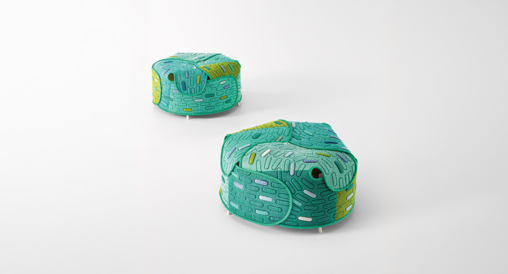 Hana-Arashi Poufs