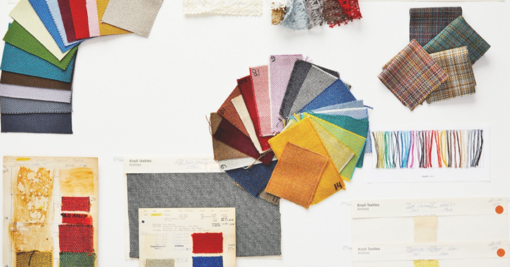 Knoll Textiles swatches from library