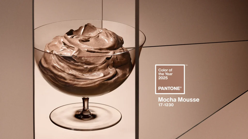 Pantone Color of the Year 2025 Mocha Mousse