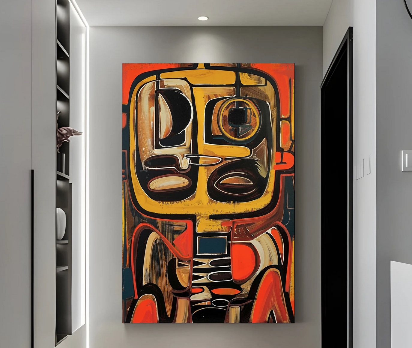 African-Influenced Paintings by Nikss Art